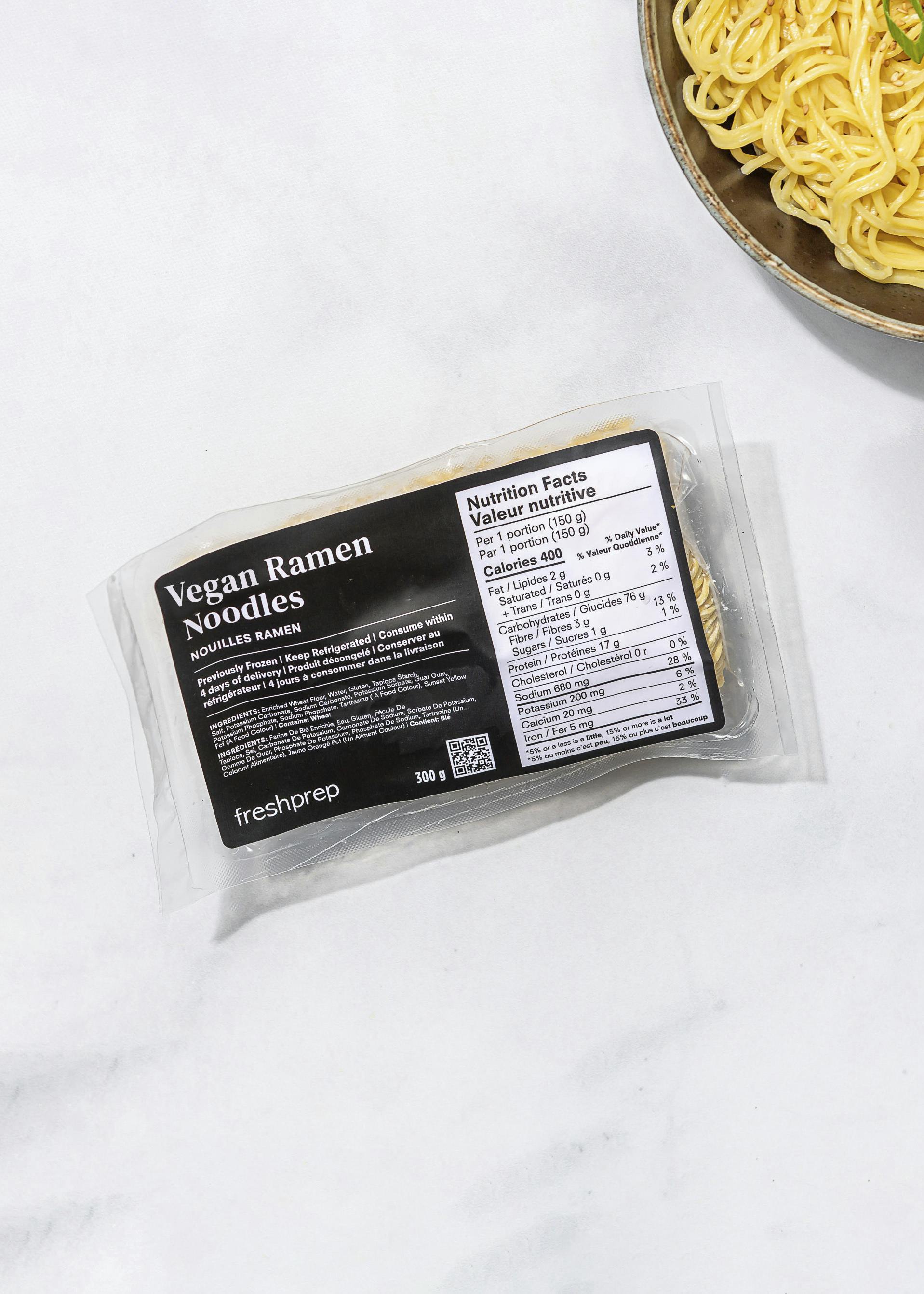 Fresh Prep | Vegan Ramen Noodles