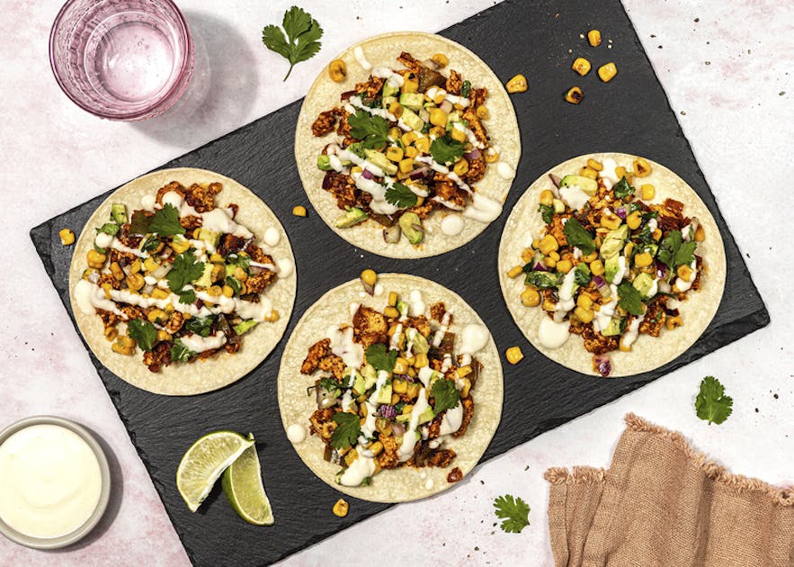 Fresh Prep Crumbled Tofu Sofritas Tacos