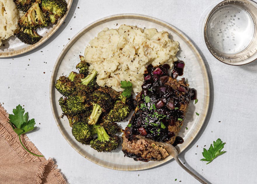 Fresh Prep BalsamicGlazed Beef Meatloaf