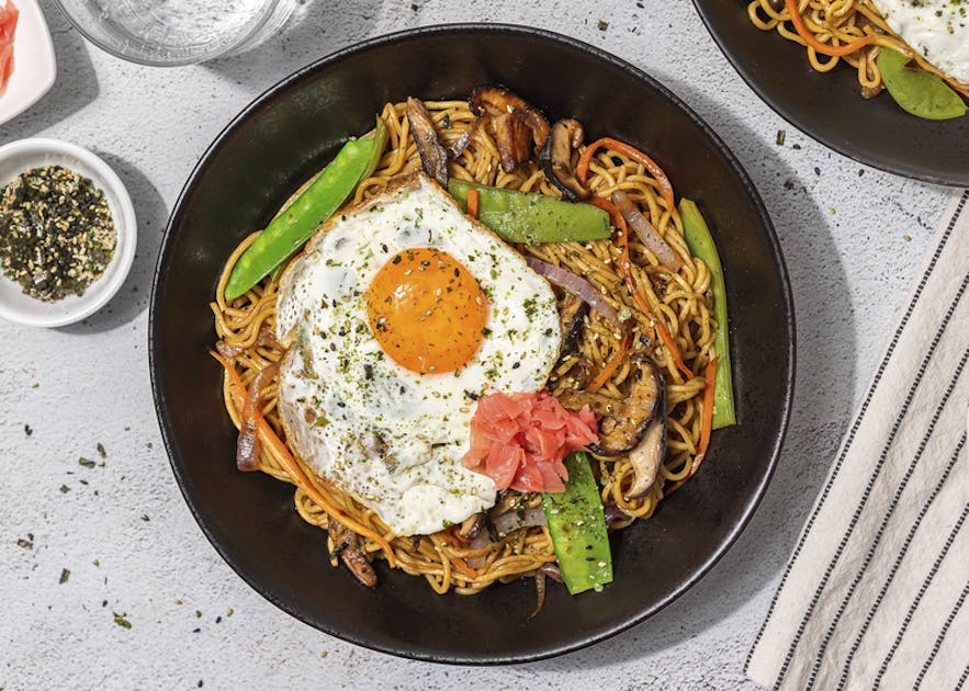 Fresh Prep Shiitake Mushroom Yakisoba