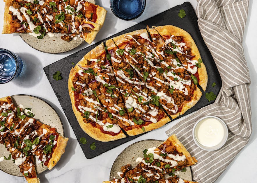 Fresh Prep Turkey Taco Flatbread Kit