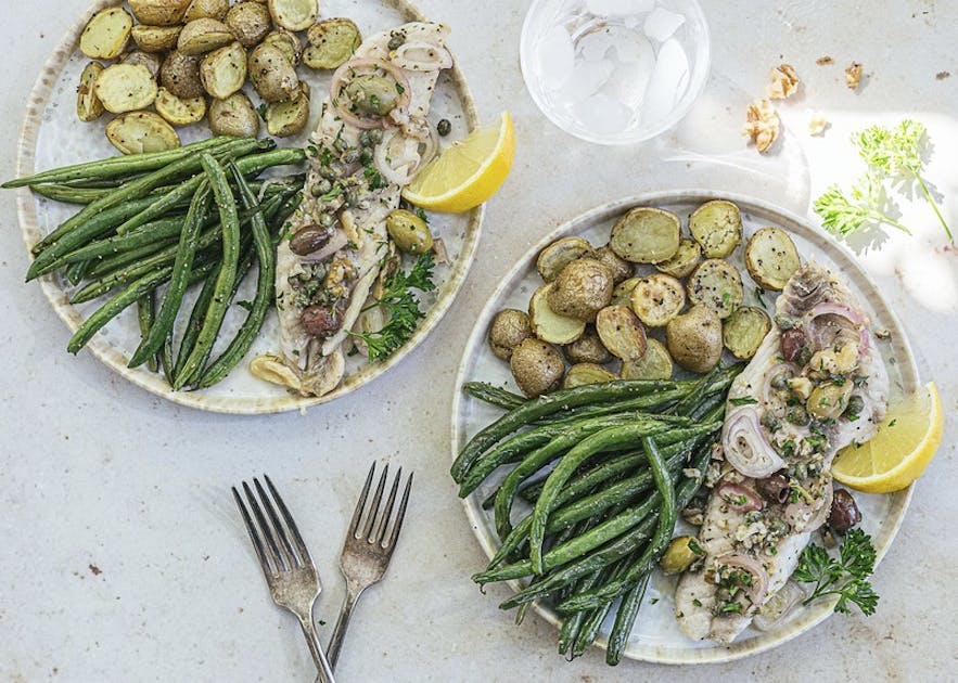 Fresh Prep Sauteed Rockfish in a White Wine Caper Sauce